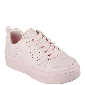 Pantofi sport fete Skechers Court High Color Zone, light pink 28