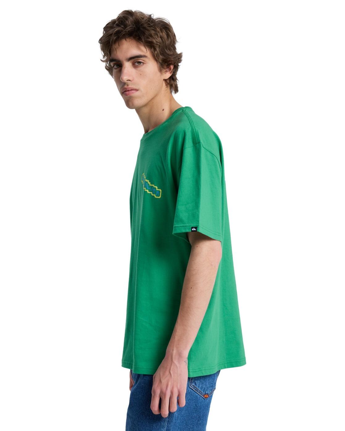 T-Shirt à manches courtes EV GLASS OF Vert Homme 3/4