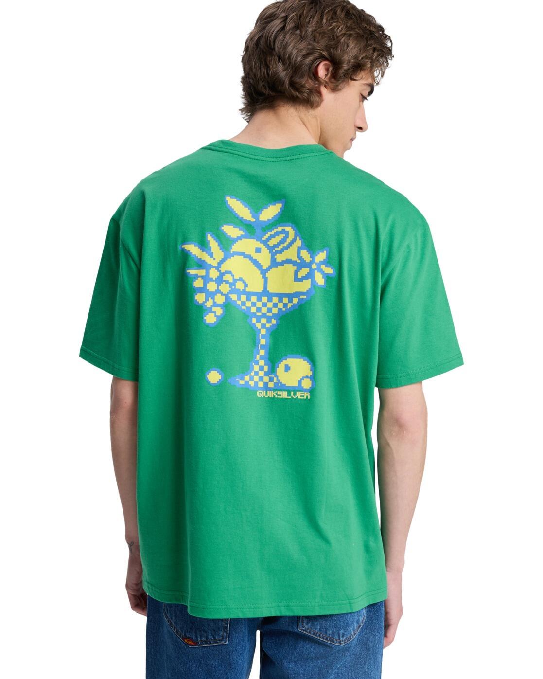 T-Shirt à manches courtes EV GLASS OF Vert Homme 2/4