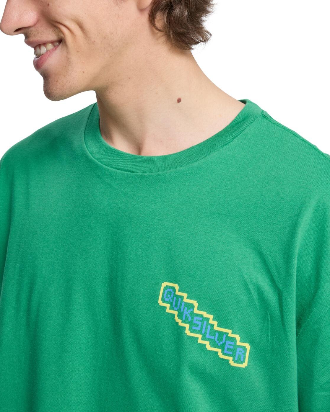 T-Shirt à manches courtes EV GLASS OF Vert Homme 4/4