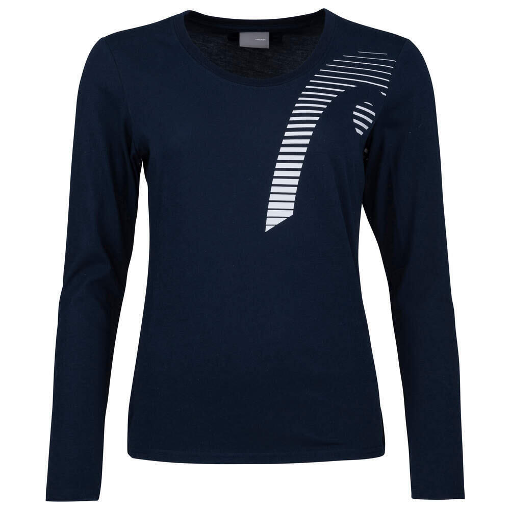 Head - T-shirt Manches Longues Femme Head Club 21 Linda Ls - T-shirt Manches Courtes - Bleu - 48 Xl - Decathlon