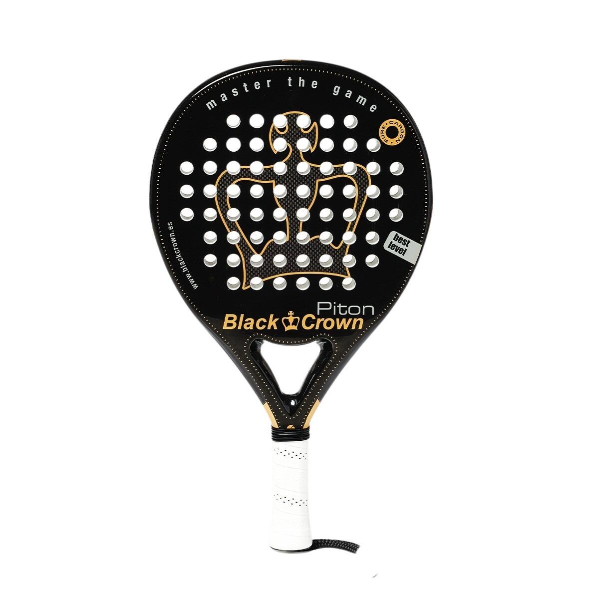 Black Crown - Raquette De Padel Black Crown Piton - Raquette De Padel - Jaune|noir - Taille Unique - Decathlon