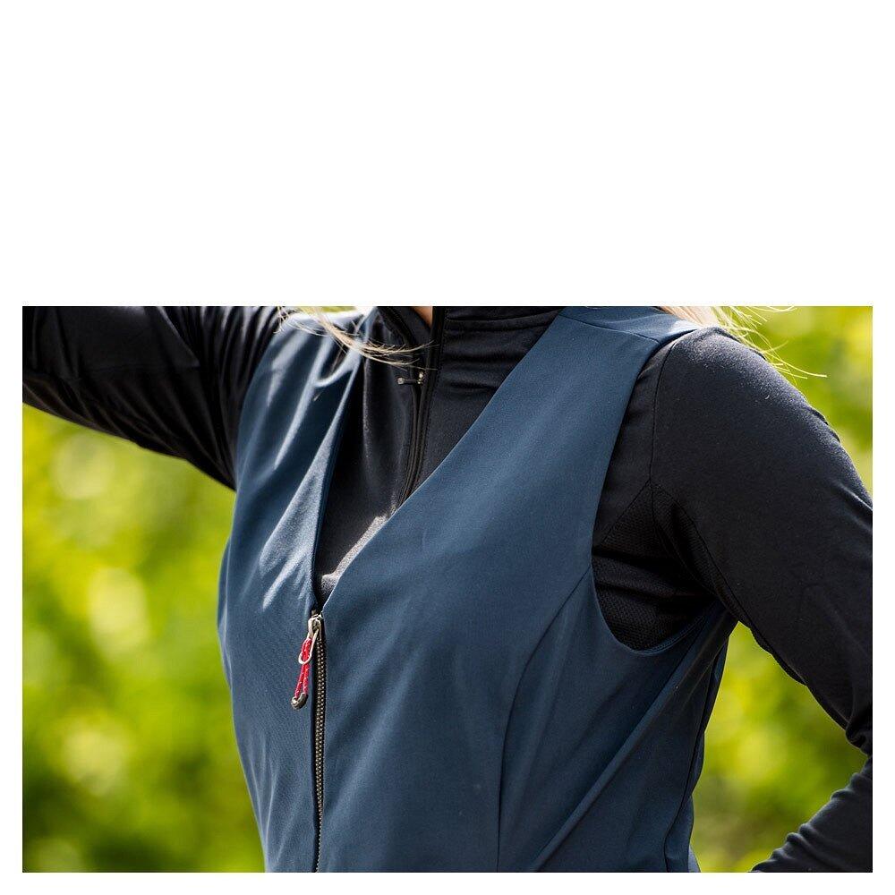 Whis Unisex Verwarmd Softshell Gilet Blauw - 2/7