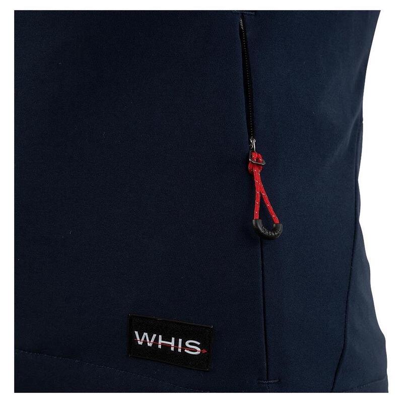 Whis Unisex Verwarmd Softshell Gilet Blauw -