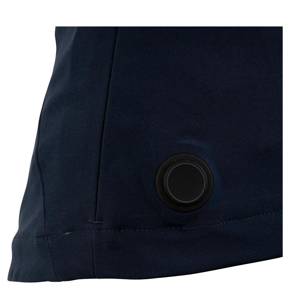 Whis Unisex Verwarmd Softshell Gilet Blauw - 6/7