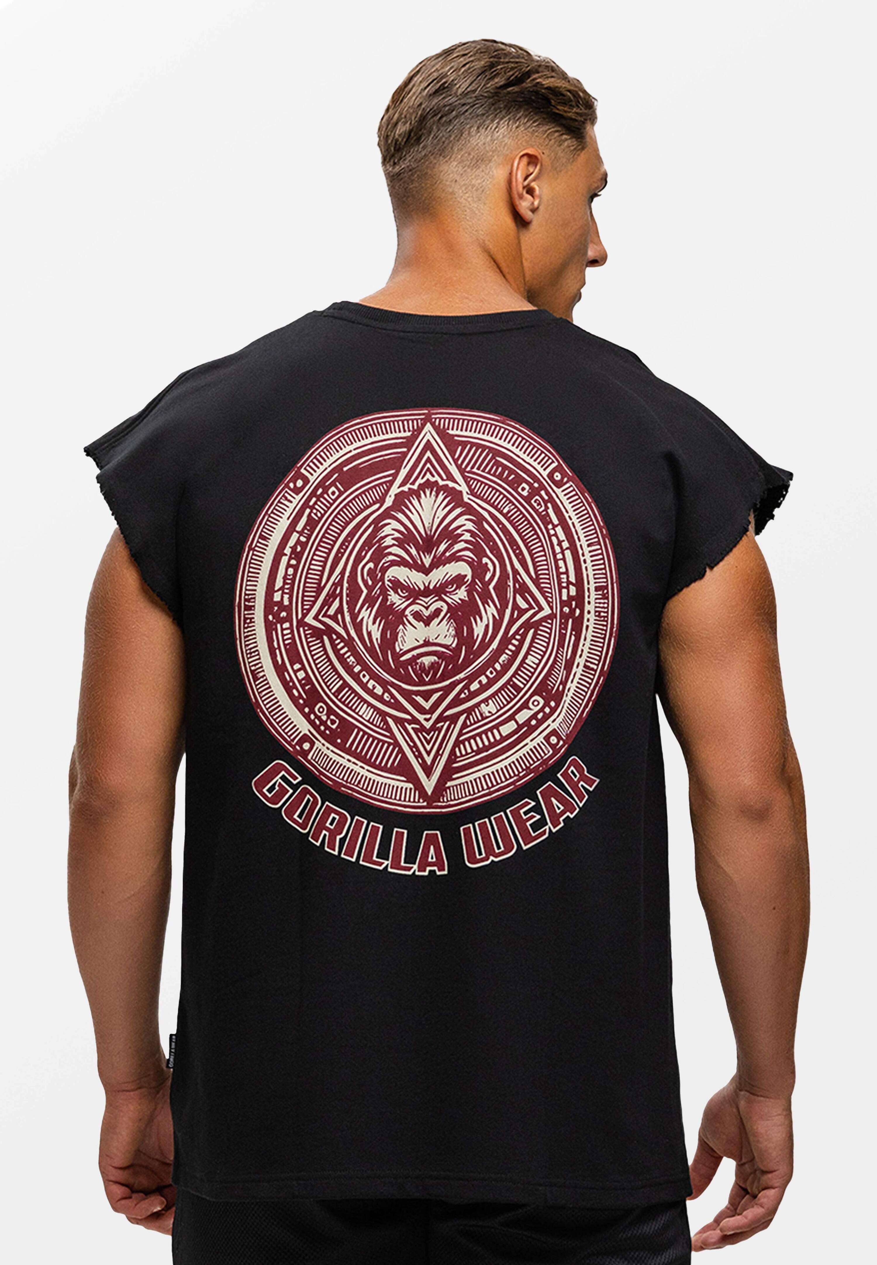 Bouse Cut Off Camiseta de tirantes - Negro 1/6