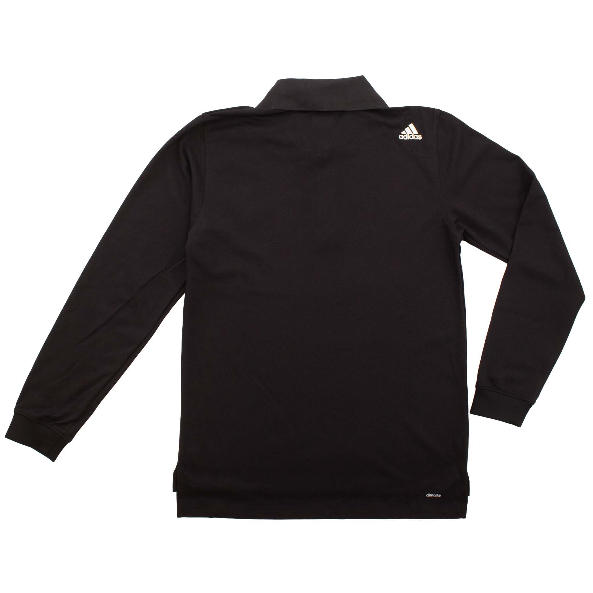 Shirt Climalite Longsleeve Polo in Schwarz 3/3