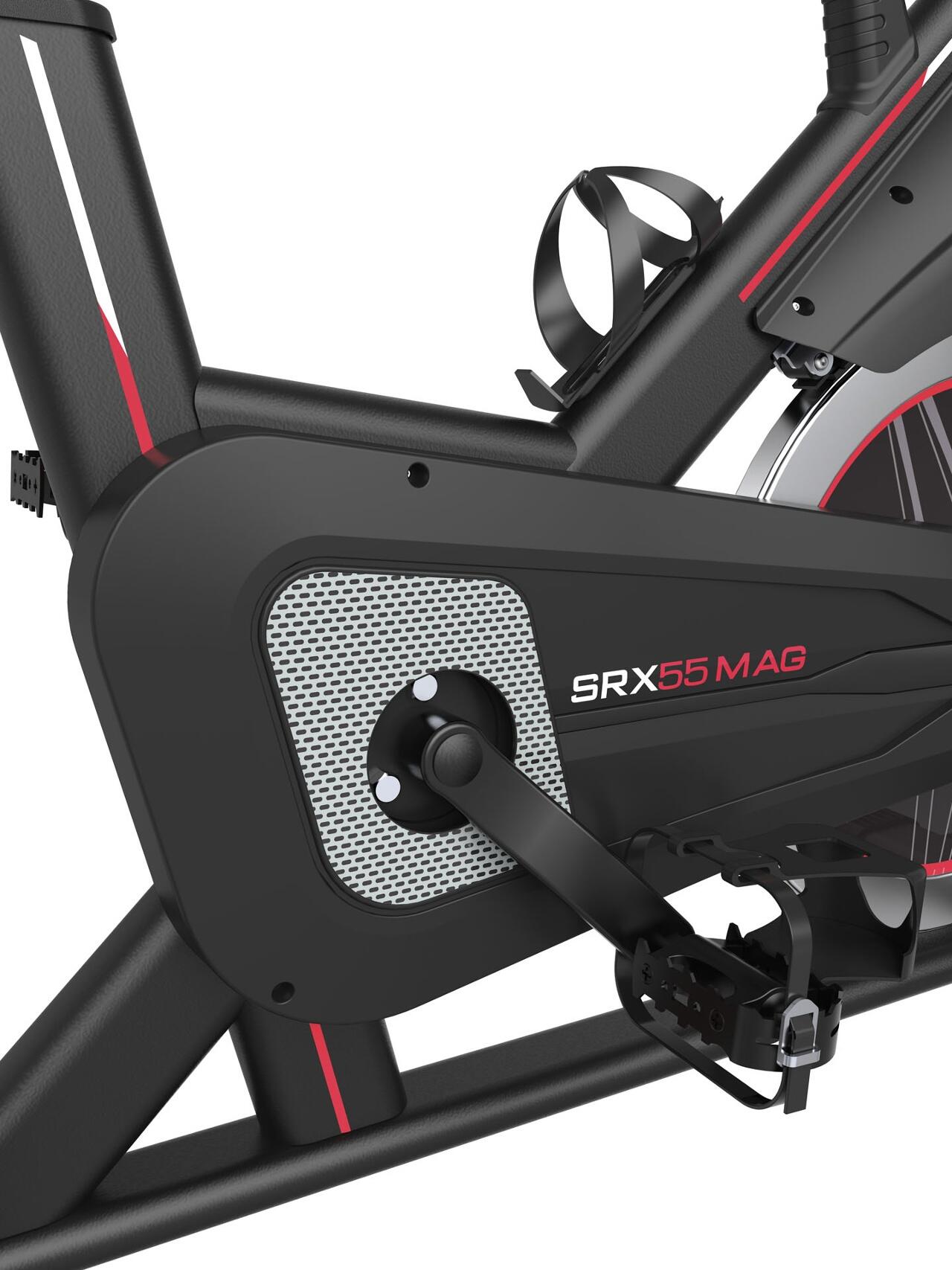 (Spin Bike) SRX-55 MAG Indoor Cycle magnetica con volano 20 kg [LCD Cardio] 4/6