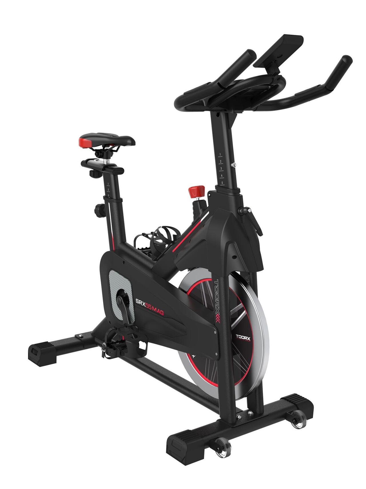 (Spin Bike) SRX-55 MAG Indoor Cycle magnetica con volano 20 kg [LCD Cardio] 6/6
