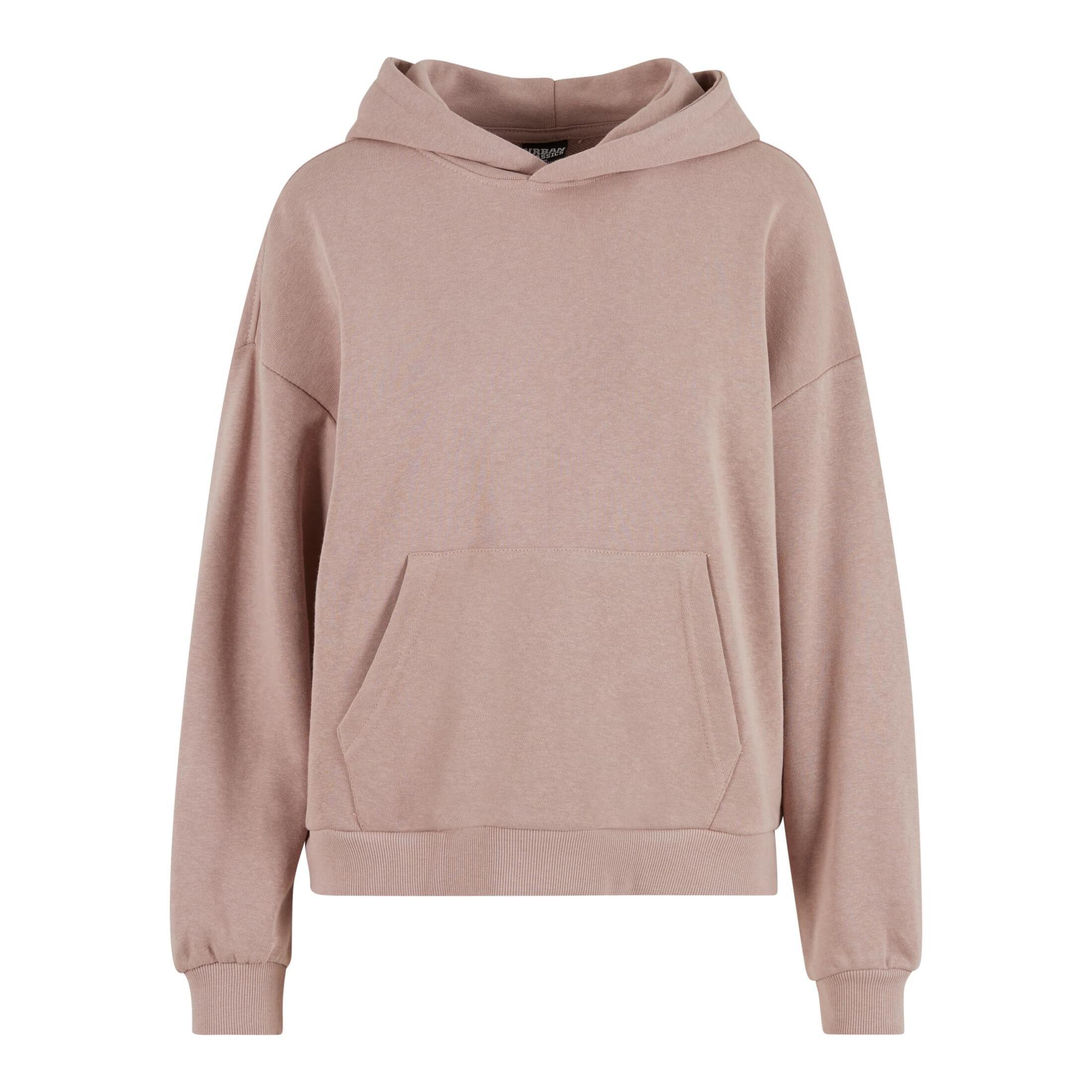 Urban Classics - Sweatshirt À Capuche Oversize Femme Urban Classics Light Terry - Sweat-shirt - Rose - Decathlon