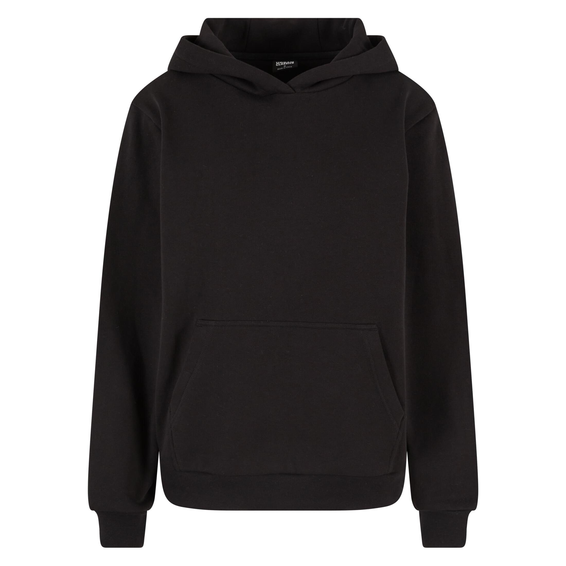 Urban Classics - Sweatshirt À Capuche En Polaire Femme Urban Classics - Sweat-shirt - Noir - Decathlon