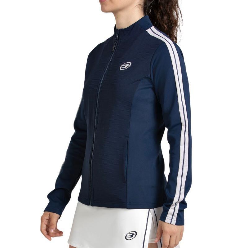 SUDADERA BULLPADEL POLA 400 OCEANO PROFUNDO MUJER XS 3/5