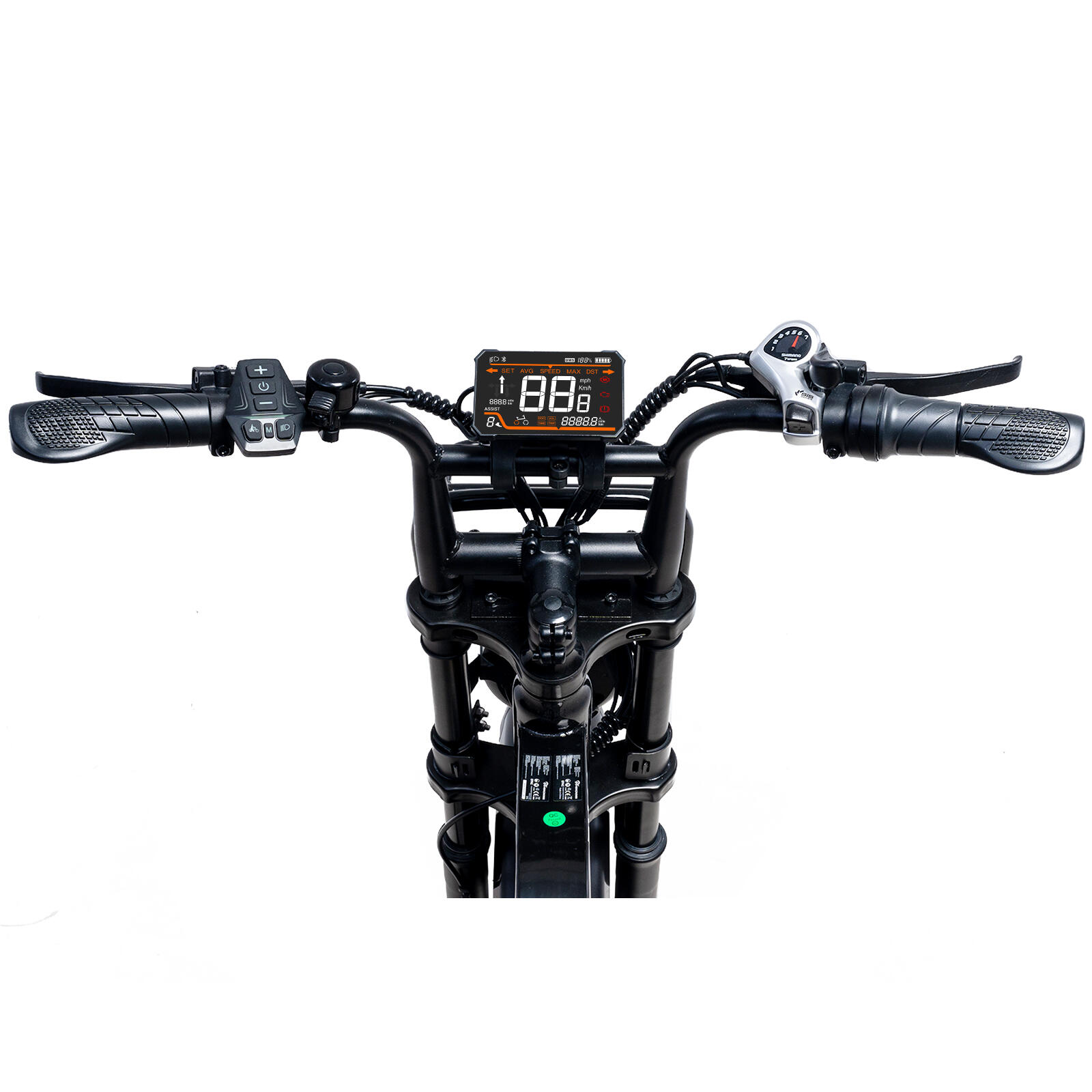 Elektrische Fiets EK20-MTB 20" All Terrain-Motor 250W-Accu 748Wh-APP-NFC 3/7