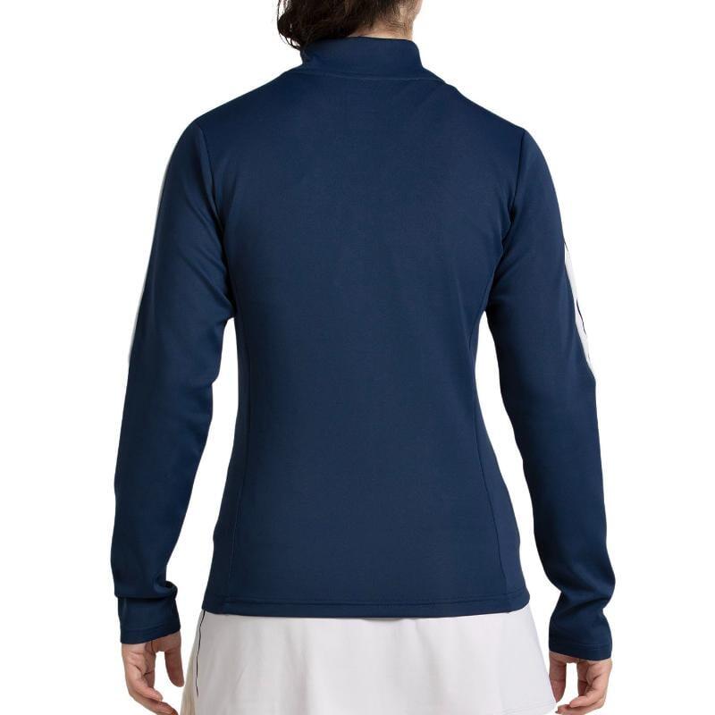 SUDADERA BULLPADEL POLA 400 OCEANO PROFUNDO MUJER XS 4/5