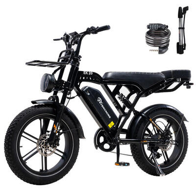 Elektrische fiets ek20-mtb 20" all terrain-motor 250w-accu 748wh-app-nfc