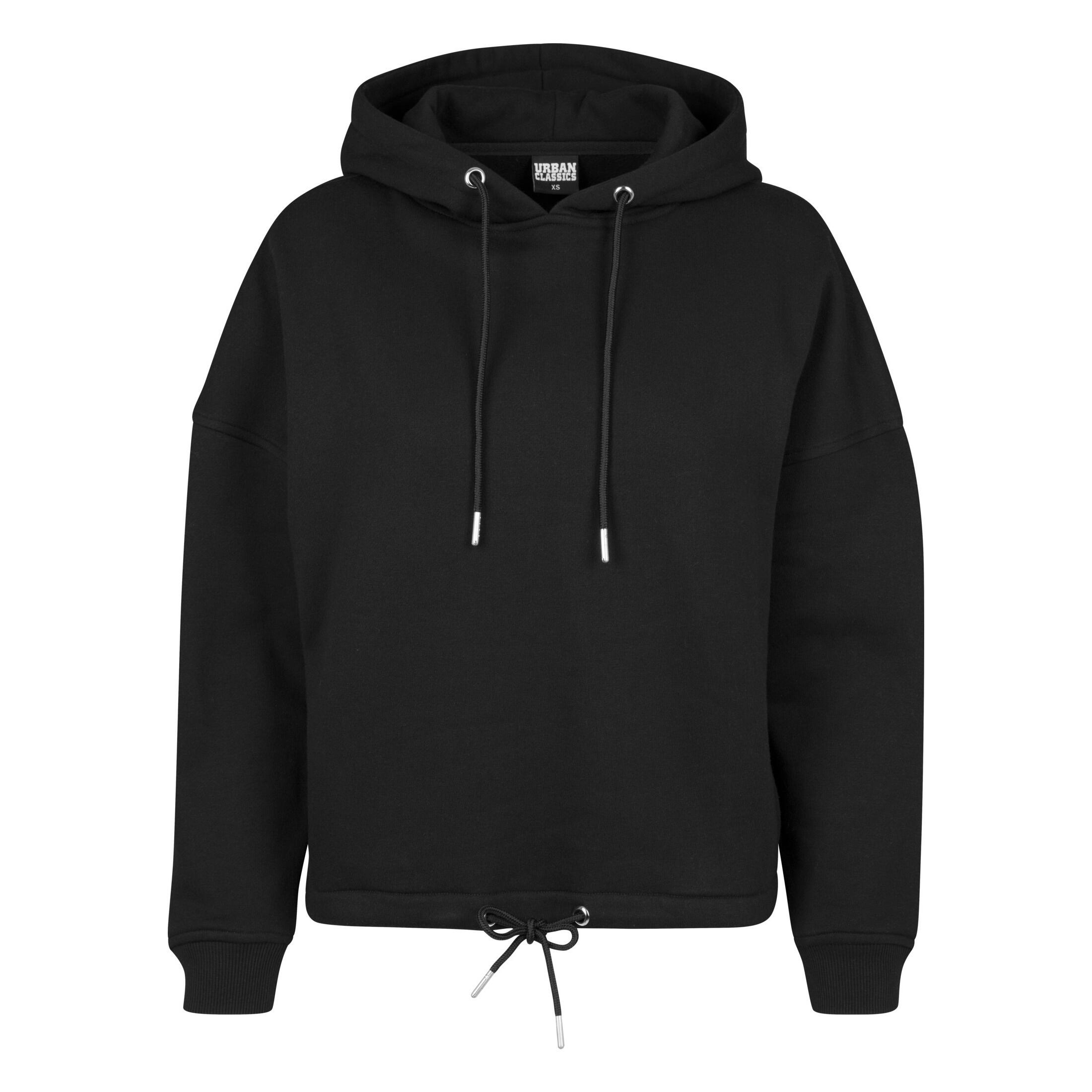 Urban Classics - Sweatshirt À Capuche Femme Urban Classic Kimono - Sweat-shirt - Noir - Decathlon