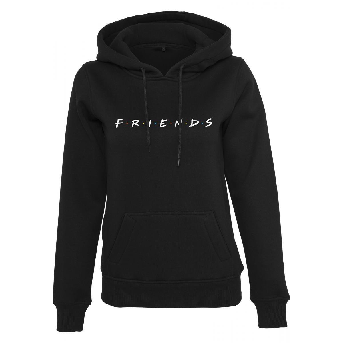 Urban Classics - Sweatshirt À Capuche Femme Urban Classic Friend - Sweat-shirt - Noir - Decathlon