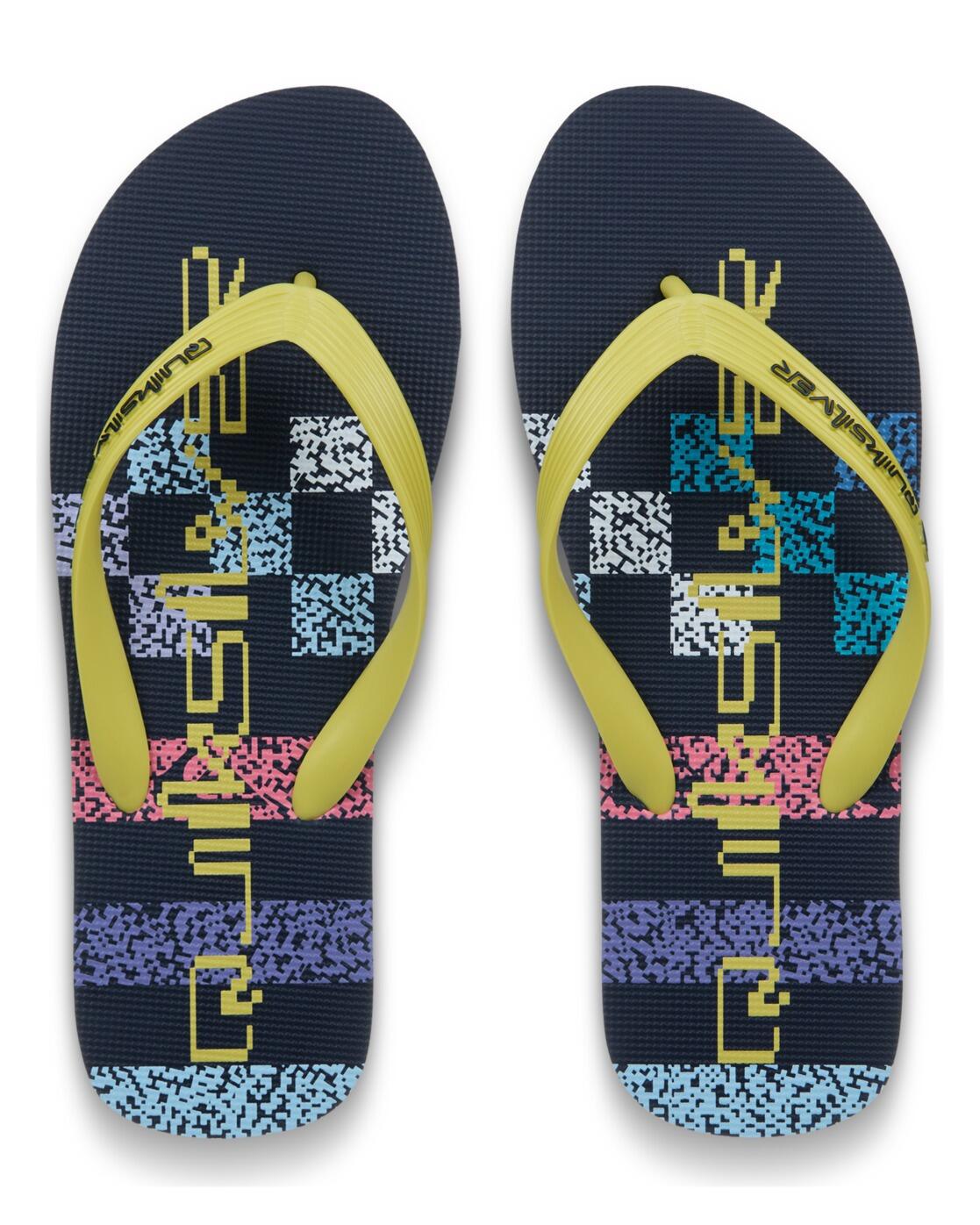 Infradito Quiksilver modello MOLOKAISTRIPE26 (KTP6) per uomini 4/5