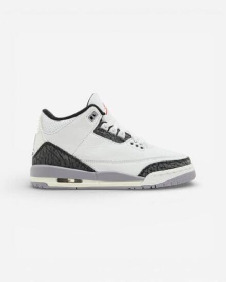 Jordan 3 Retro Cement Grey (GS)