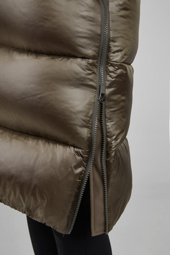Pikeur Gevoerde Lange Jas Dames 8025 Selection Slate Bruin - 7/7