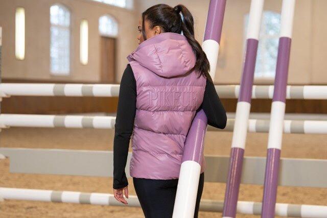 Pikeur Bodywarmer 8004 Athleisure Fw25! Berry Blush - 3/7