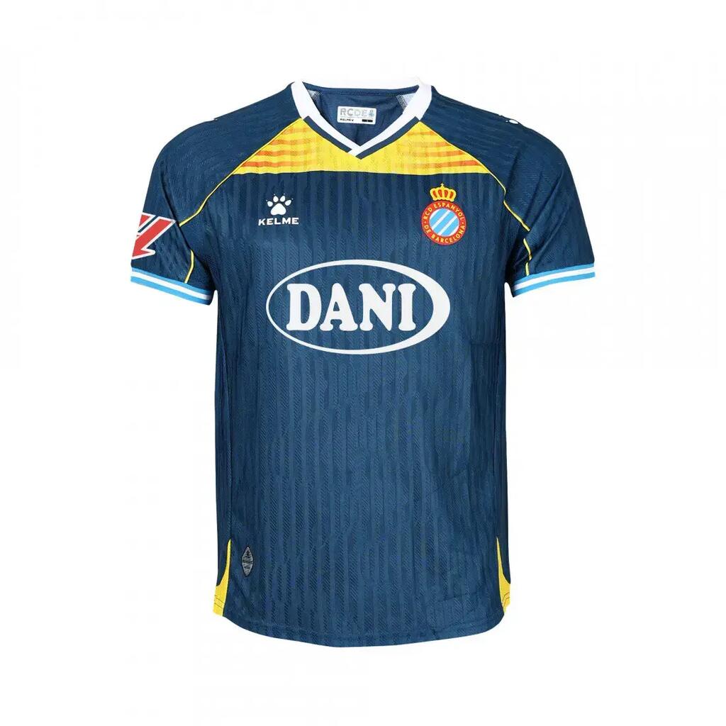 Kelme Camiseta Rcd Espanyol 3ª Equipación 25-26 Azul Unisex