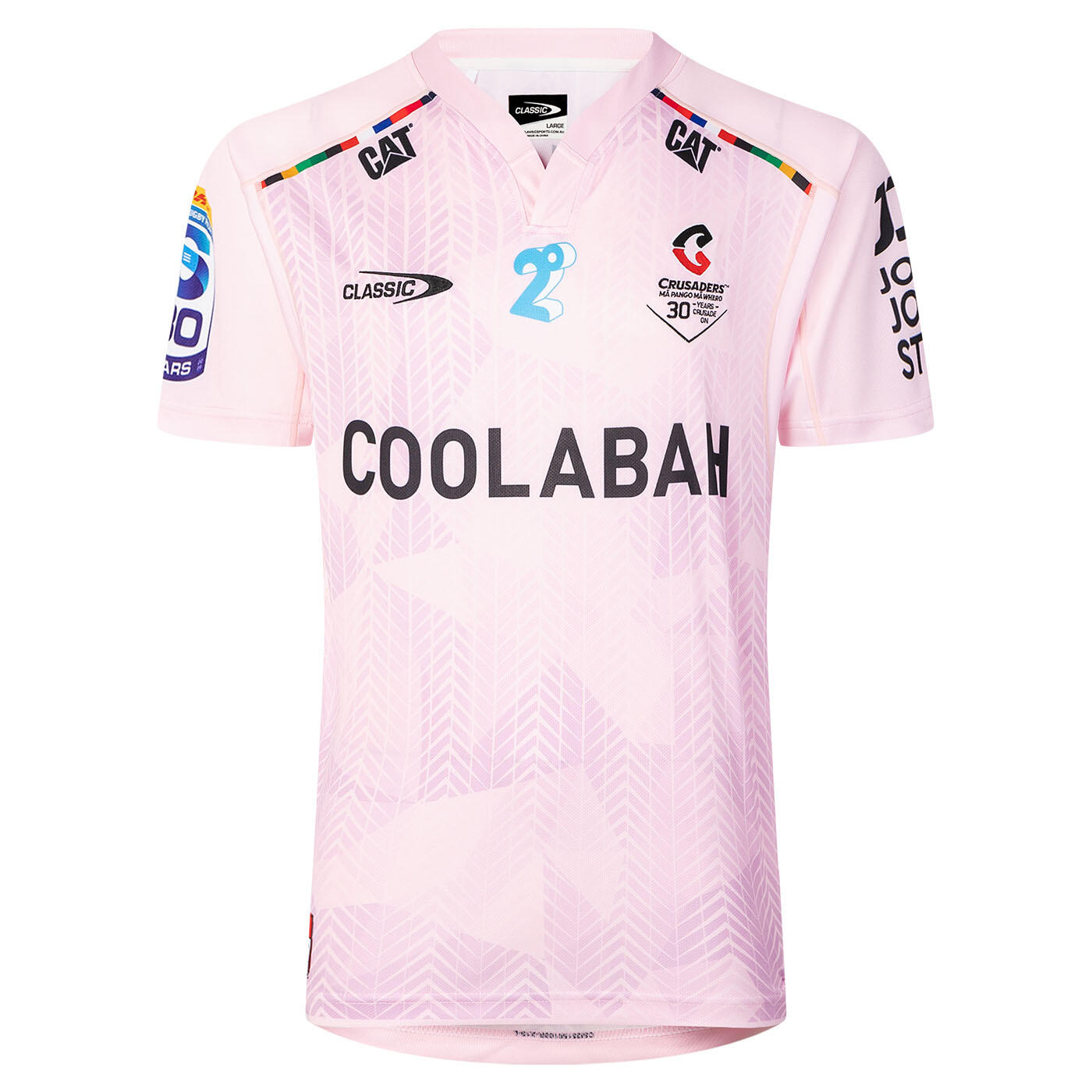 Classic - Maillot D'Entrainement Crusaders Super Rugby 2026 Rose Homme - Maillot Manches Courtes - Rose - Decathlon