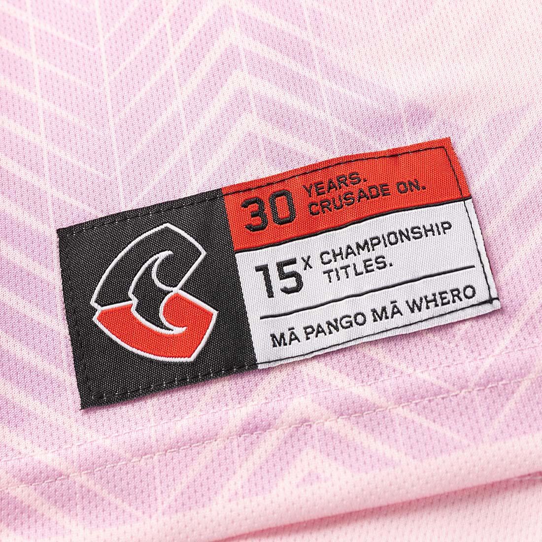 Maglia d'allenamento Crusaders Super Rugby 2026 Rosa Uomo 6/7