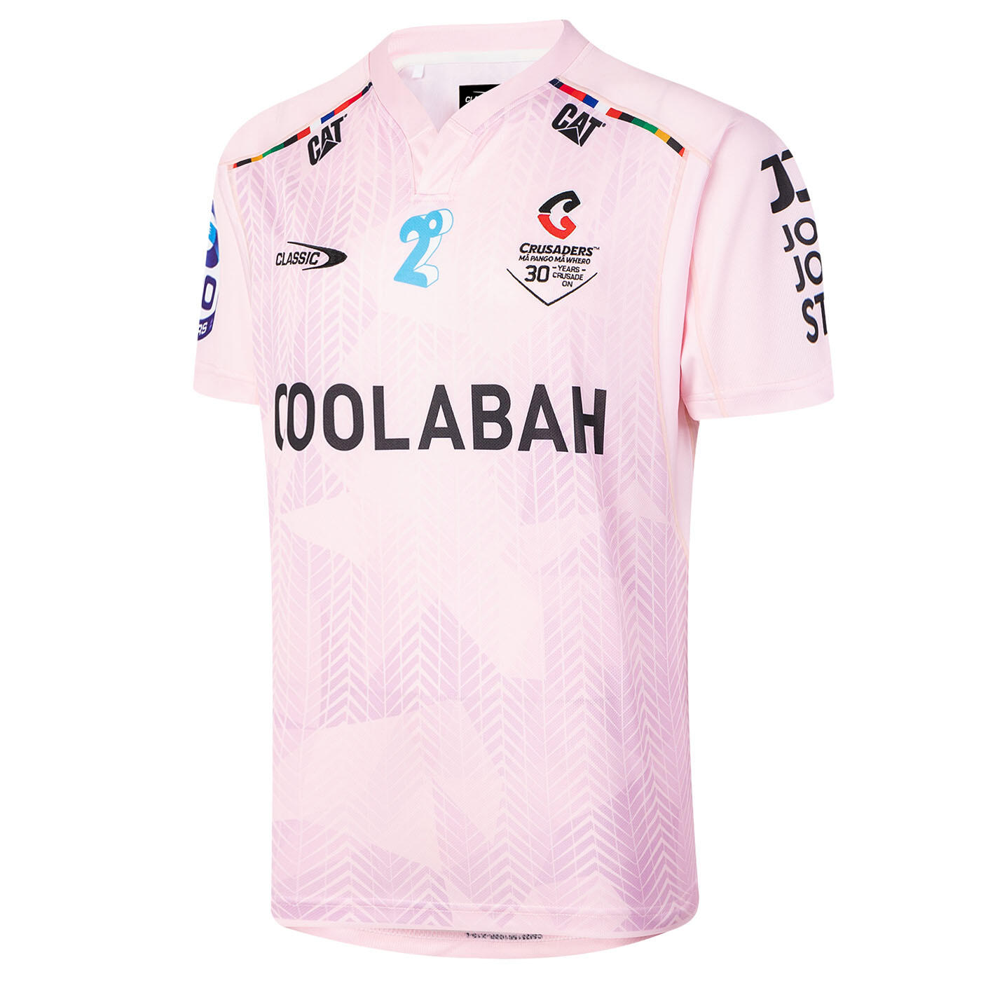 Maglia d'allenamento Crusaders Super Rugby 2026 Rosa Uomo 3/7