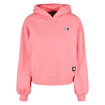 Dames sweatshirt met capuchon urban classics starter essential oversize