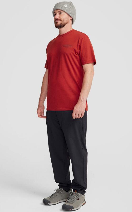 Tee Shirt en Coton Kathmandu "Graphic Men's Exploration Organic Cotton SS Tee" L 3/4