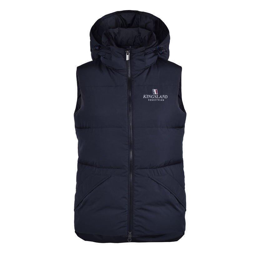 Kingsland Classic Unisex Down Bodywarmer Zwart - 7/7
