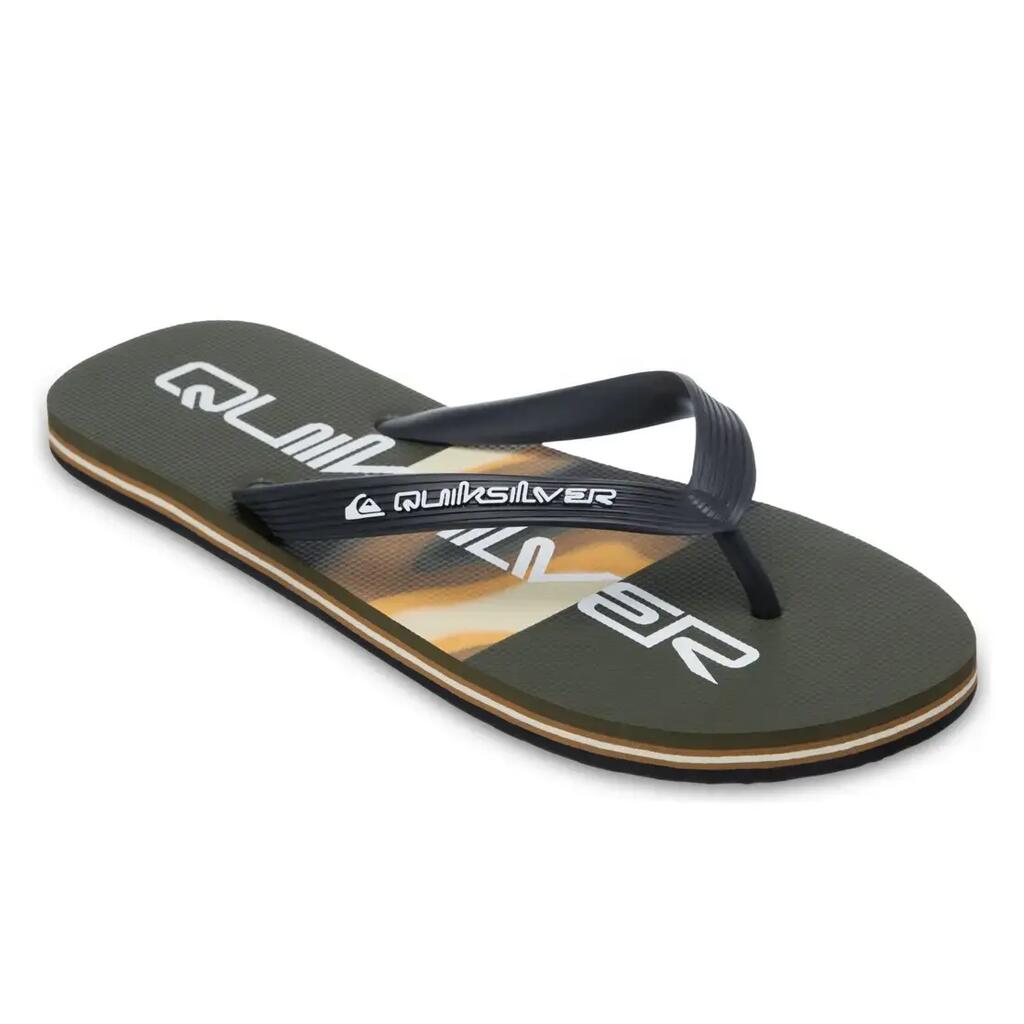 Slide sandals Quiksilver model MOLOKAISTRIPE26 (CRE6) for unisex