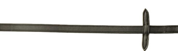 Euroriding Memphis Rubber Grip Reins 5/8 Zwart - 2/4