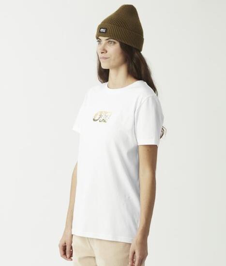 Tee Shirt en Coton Picture "BASEMENT TEE W" Blanc XS