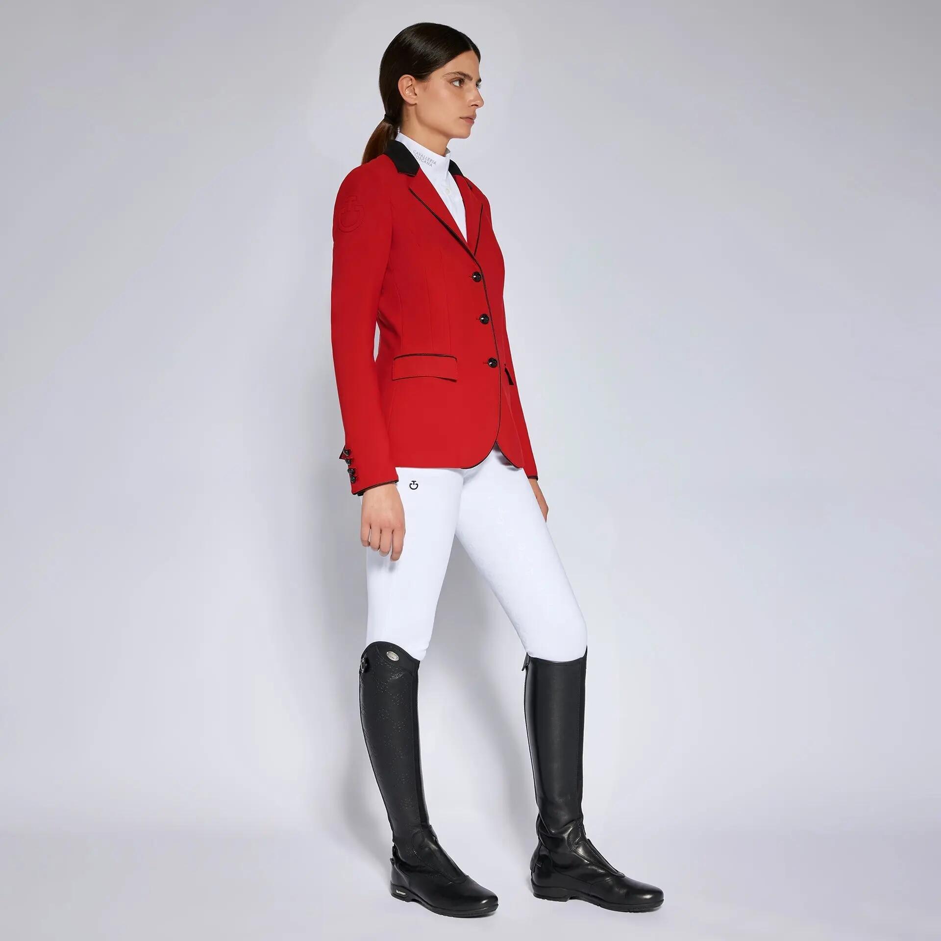 Cavalleria Toscana Gp Riding Jacket Red Rood - 7/7
