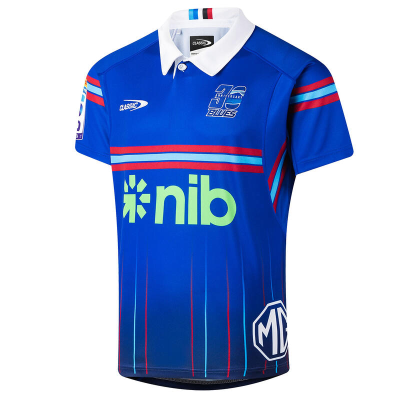 Tricou de antrenament Blues Super Rugby 2026 Albastru Bărbați