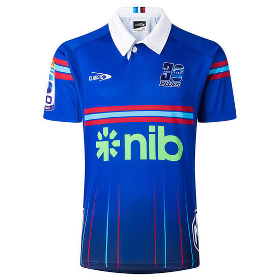 Maillot d'entrainement Blues Super Rugby 2026 Bleu Homme