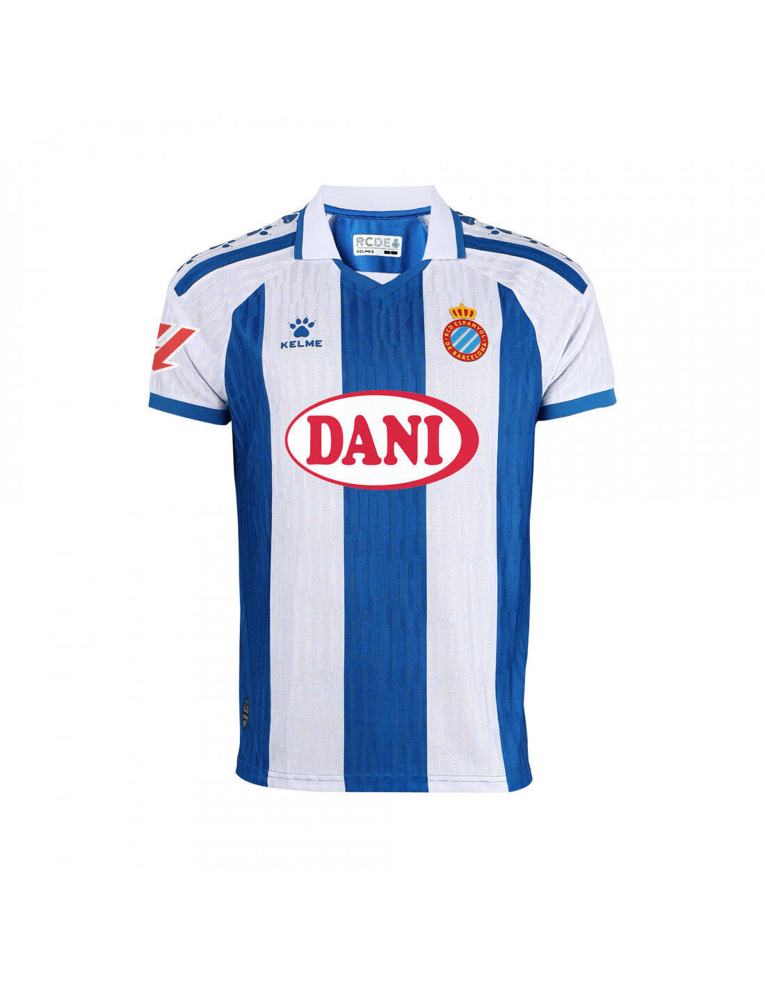 Kelme Camiseta Rcd Espanyol Kids 1ª Equipación 25-26 Azul Unisex Kids