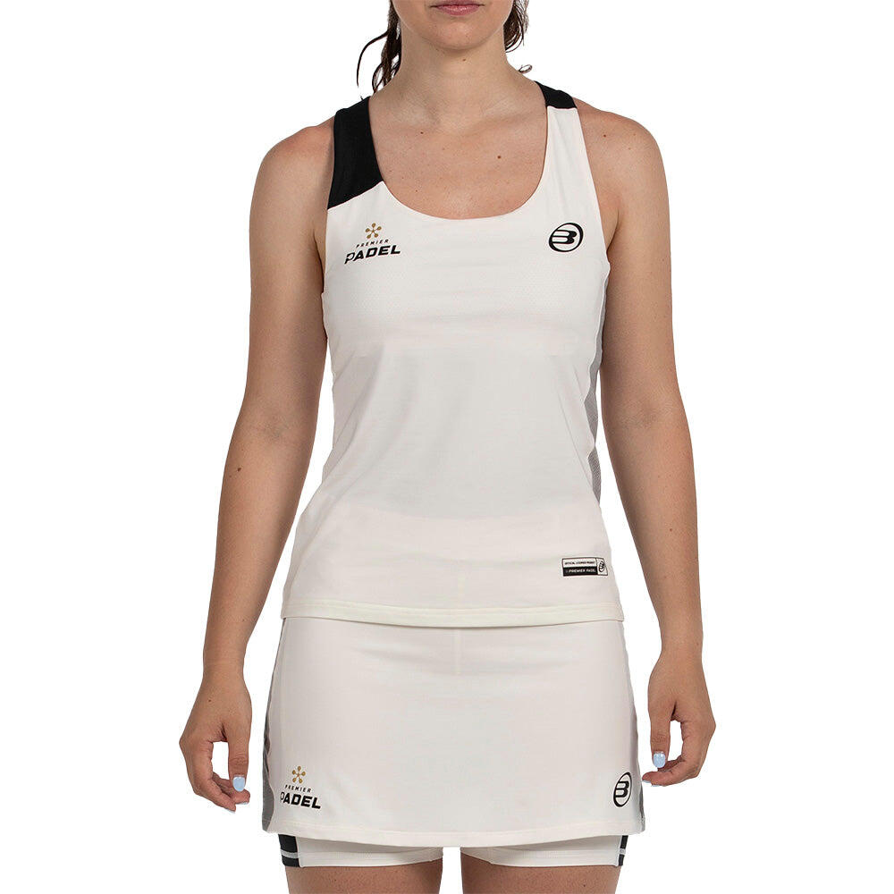 Bullpadel - T-shirt Bullpadel Pirac Femme - Polo Manches Courtes - Noir - Decathlon