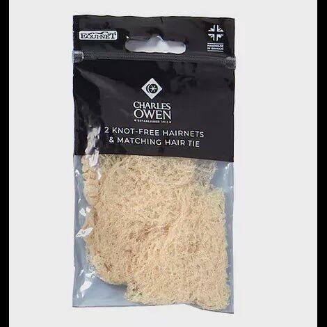 Charles Owen Hairnets Pack Of 2 Blauw - 2/3