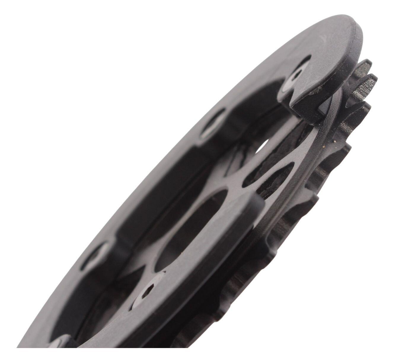 Plato BMX con grindguard KHE MVP aluminio 25T 4/6