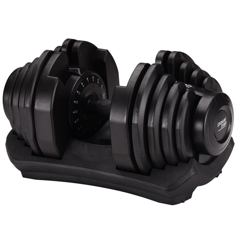 Powertrain 40kg adjustable dumbbell home gym set