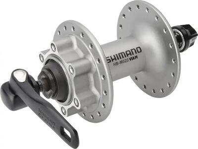 Shimano voornaaf hb-m525 6-gaats snelspanner - 434 g, deore disc 32 lo...