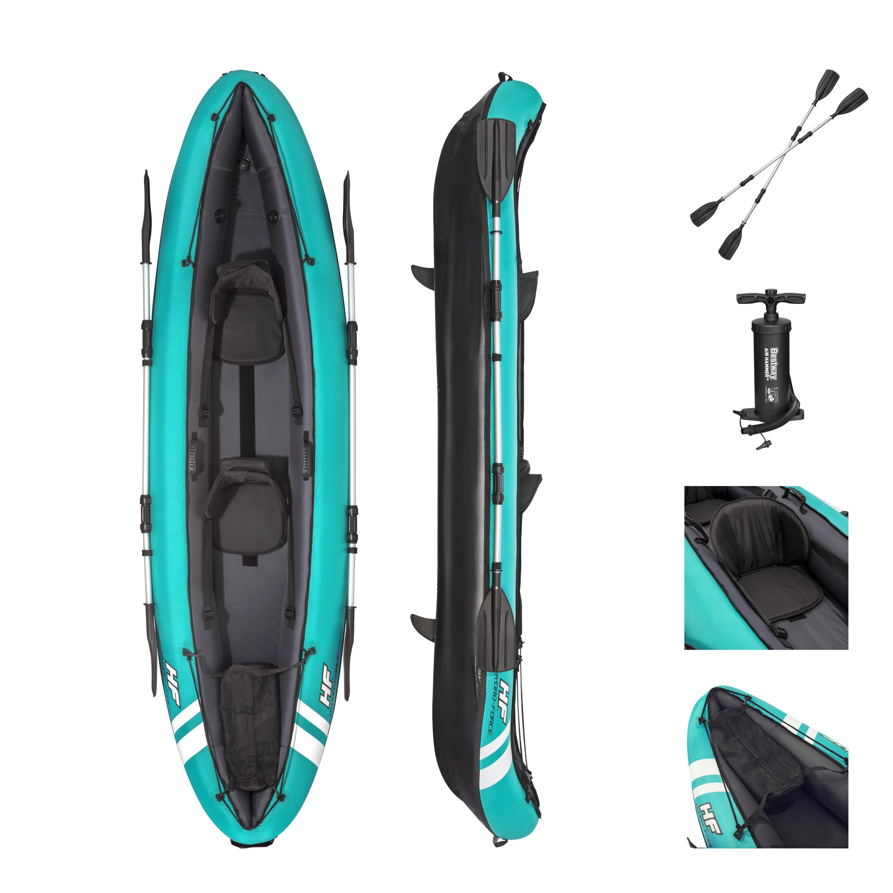 Bestway Hydro-Force tweepersoons opblaasbare kajak Ventura 330 x 94 cm 2/7