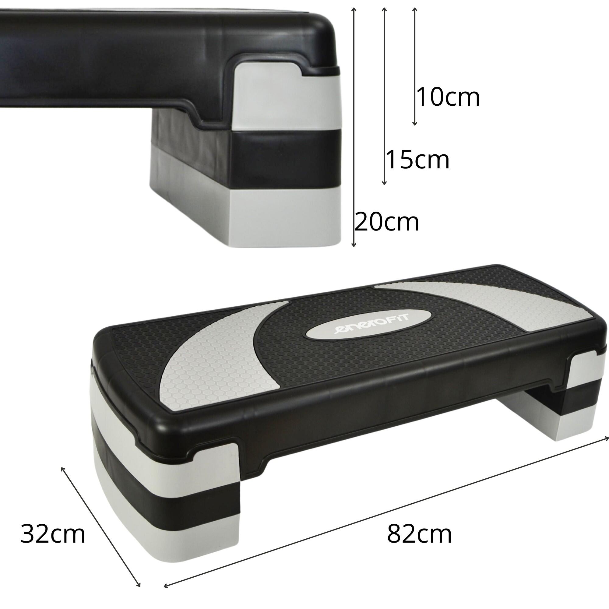 Step trzystopniowy Eb Fit 78x29 cm regulowana wysokość 6/7