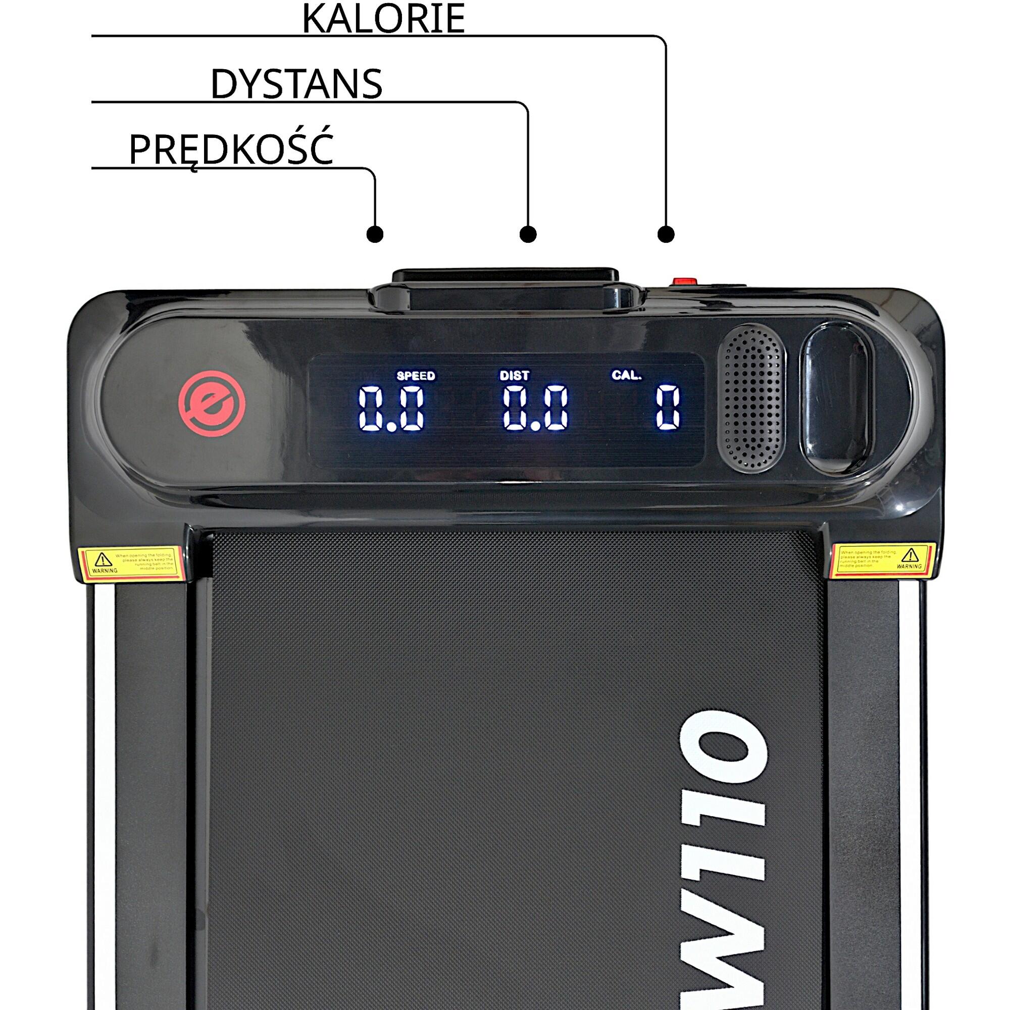 Bieżnia elektryczna Enero Fit W110 składana 6/7