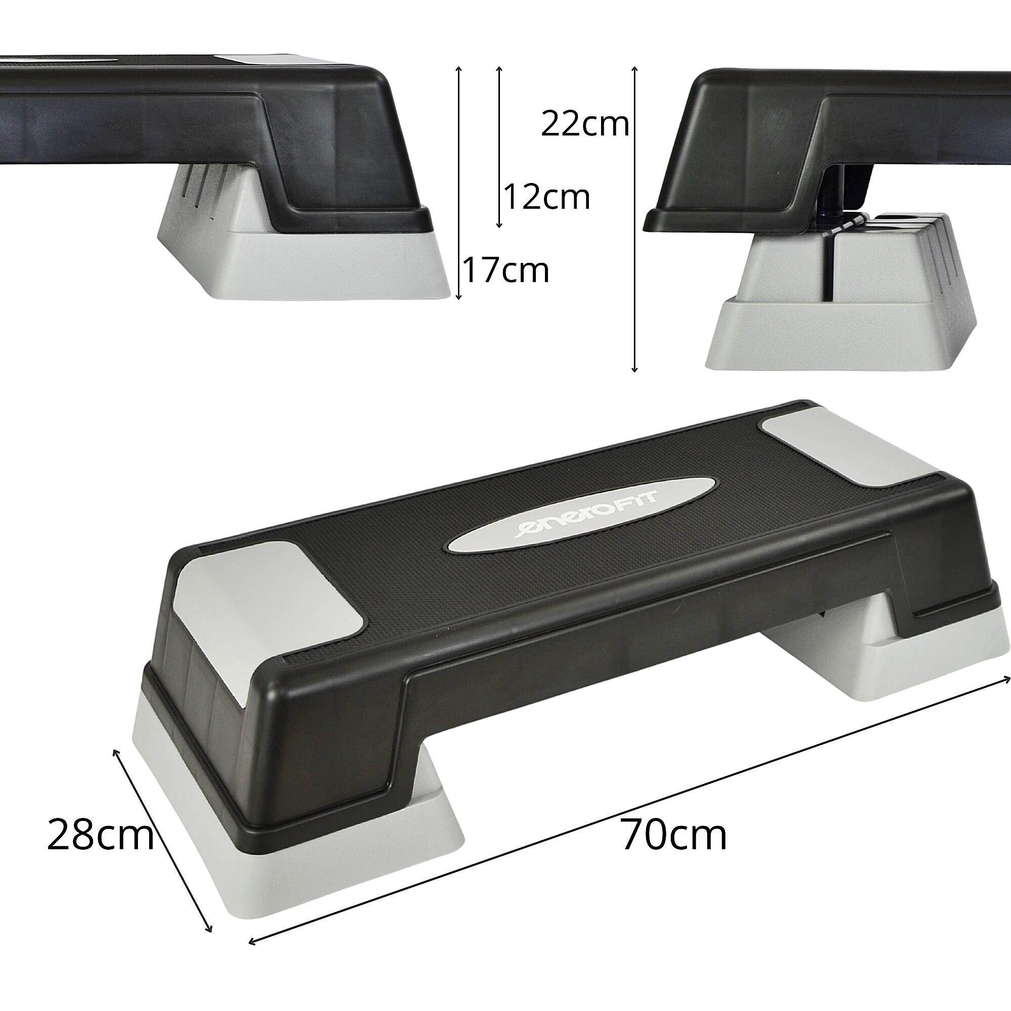 Step trzystopniowy Eb Fit 70x28 cm 6/7