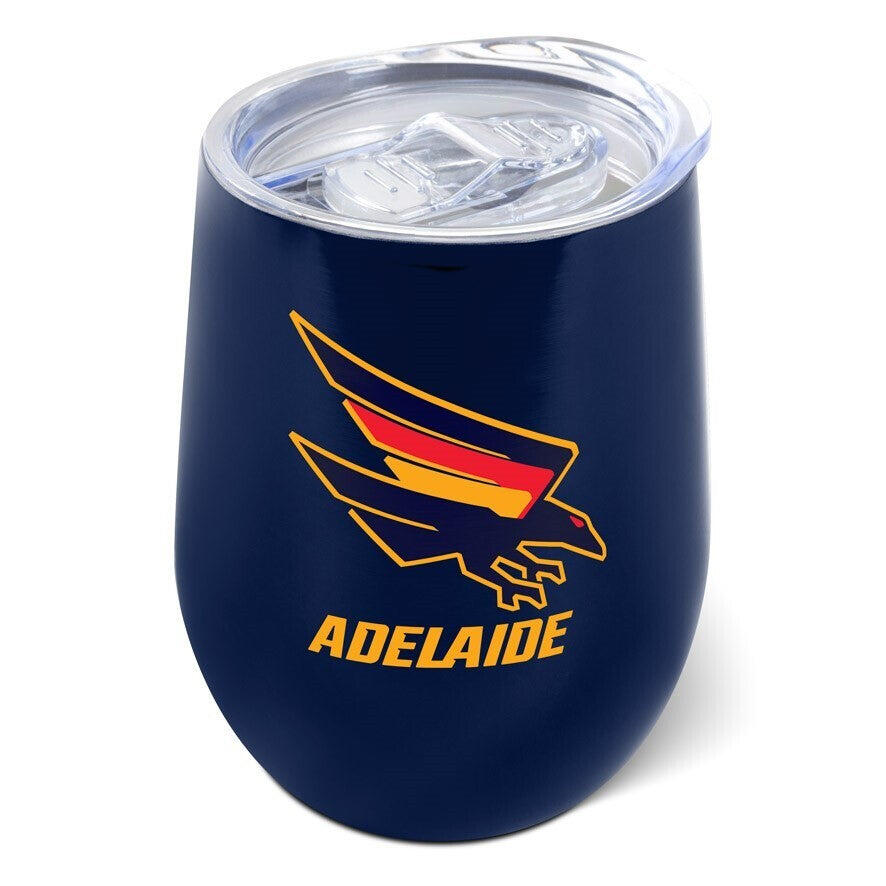 AFL Travel Tumbler - Adelaide Crows - Stainless Steel - 400ml