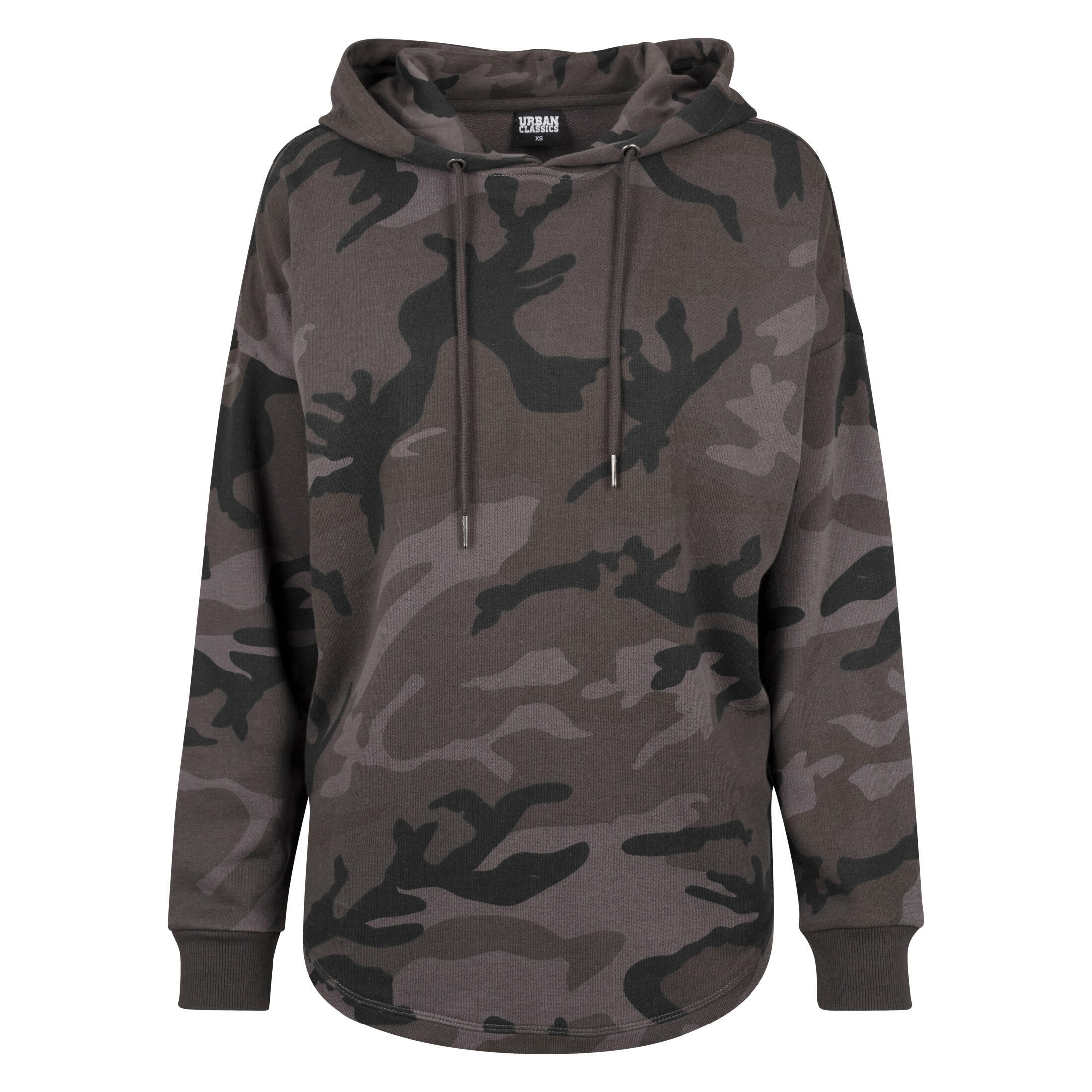 URBAN CLASSICS Women's hooded sweatshirt Urban Classic Camo
